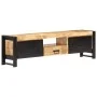 Mueble para TV madera de mango rugosa 140x30x40 cm de , Muebles TV - Ref: Foro24-320193, Precio: 370,43 €, Descuento: %