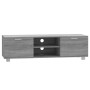 Mueble de TV madera contrachapada gris Sonoma 140x40,5x35 cm de , Muebles TV - Ref: Foro24-342627, Precio: 88,31 €, Descuento: %
