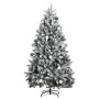 Árbol de Navidad artificial con bisagras 300 LED y bolas 270 cm de , Arboles de navidad - Ref: Foro24-3210177, Precio: 315,71...
