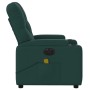 Sillón reclinable de masaje eléctrico tela verde oscuro de , Sillones - Ref: Foro24-3204704, Precio: 281,01 €, Descuento: %