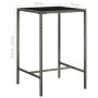 Set de muebles bar jardín 3 pzas y cojines ratán sintético gris de vidaXL, Conjuntos de jardín - Ref: Foro24-3094788, Precio:...