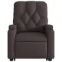 Silla de masaje reclinable de pie de tela marrón oscuro de , Sillones - Ref: Foro24-3204727, Precio: 301,21 €, Descuento: %