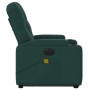 Sillón masaje eléctrico reclinable elevable tela verde oscuro de , Sillones - Ref: Foro24-3204752, Precio: 346,07 €, Descuent...