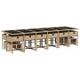 Set comedor de jardín 17 pzas con cojines ratán sintético beige de , Conjuntos de jardín - Ref: Foro24-3211366, Precio: 881,8...