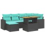 Set de sofás de jardín 11pzas con cojines ratán sintético beige de , Conjuntos de jardín - Ref: Foro24-3274591, Precio: 654,5...
