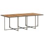 Set comedor jardín 9 pzas y cojines ratán sintético gris de , Conjuntos de jardín - Ref: Foro24-3278056, Precio: 583,18 €, De...
