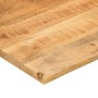Tablero escritorio con curva madera mango rugosa 100x50x2,5 cm de , Tableros para mesas - Ref: Foro24-370179, Precio: 61,46 €...