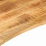 Tablero escritorio con curva madera mango rugosa 100x50x2,5 cm de , Tableros para mesas - Ref: Foro24-370179, Precio: 61,46 €...