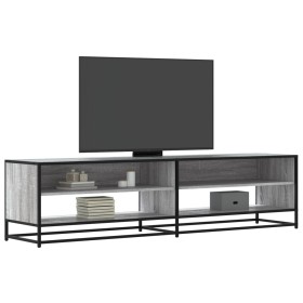 Mueble de TV madera de ingeniería gris Sonoma 180,5x40x46 cm de , Muebles TV - Ref: Foro24-3300803, Precio: 106,03 €, Descuen...