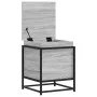 Caja de almacenaje con tapa madera gris Sonoma 40x40x51,5 cm de , Cestas para almacenaje - Ref: Foro24-848792, Precio: 45,79 ...