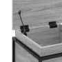 Caja de almacenaje con tapa madera gris Sonoma 40x40x51,5 cm de , Cestas para almacenaje - Ref: Foro24-848792, Precio: 45,79 ...