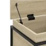 Caja de almacenaje con tapa madera roble Sonoma 80x40x51,5 cm de , Cestas para almacenaje - Ref: Foro24-848800, Precio: 67,46...