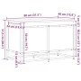 Caja de almacenaje con tapa madera roble Sonoma 80x40x51,5 cm de , Cestas para almacenaje - Ref: Foro24-848800, Precio: 67,46...