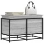 Caja de almacenaje con tapa madera gris Sonoma 80x40x51,5 cm de , Cestas para almacenaje - Ref: Foro24-848802, Precio: 69,20 ...