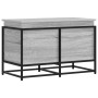 Caja de almacenaje con tapa madera gris Sonoma 80x40x51,5 cm de , Cestas para almacenaje - Ref: Foro24-848802, Precio: 70,05 ...