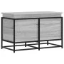 Caja de almacenaje con tapa madera gris Sonoma 80x40x51,5 cm de , Cestas para almacenaje - Ref: Foro24-848802, Precio: 69,20 ...