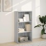 Estantería de madera de ingeniería gris Sonoma 60x30x114 cm de , Librerías y estanterías - Ref: Foro24-857904, Precio: 51,18 ...