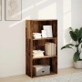 Estantería madera de ingeniería color envejecido 60x30x114 cm de , Librerías y estanterías - Ref: Foro24-857906, Precio: 60,5...