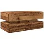 Mesa de centro con luces LED madera envejecida 90x50x40 cm by , Coffee table - Ref: Foro24-857718, Price: 105,39 €, Discount: %