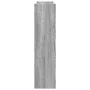 Carro de almacenaje estrecho 4 niveles madera gris Sonoma by , Kitchen and dining carts - Ref: Foro24-855264, Price: 52,37 €,...