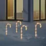 Ambiance Set de bastones de caramelo de Navidad con luces 4 pzas de , Luces de Navidad - Ref: Foro24-447607, Precio: 13,90 €,...