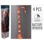 Ambiance Set de bastones de caramelo de Navidad con luces 4 pzas de , Luces de Navidad - Ref: Foro24-447607, Precio: 13,90 €,...