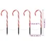 Ambiance Set de bastones de caramelo de Navidad con luces 4 pzas de , Luces de Navidad - Ref: Foro24-447607, Precio: 13,90 €,...