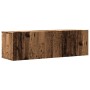 Mueble de TV de pared madera ingeniería envejecida 100x30x30 cm de , Muebles TV - Ref: Foro24-856018, Precio: 55,03 €, Descue...