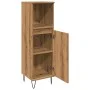 Armario de baño madera de ingeniería roble artisan 30x30x100 cm de , Muebles de baño - Ref: Foro24-857209, Precio: 57,75 €, D...
