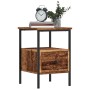 Mesitas de noche 2 uds madera ingeniería envejecida 34x36x50 cm de , Mesitas de noche - Ref: Foro24-857263, Precio: 77,69 €, ...