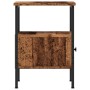 Mesitas de noche 2 uds madera ingeniería envejecida 34x36x50 cm de , Mesitas de noche - Ref: Foro24-857263, Precio: 77,69 €, ...