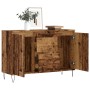 Aparador de madera de ingeniería envejecida 104x35x70 cm de , Aparadores - Ref: Foro24-857268, Precio: 91,39 €, Descuento: %