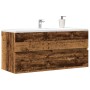 Armario para lavabo madera ingeniería envejecida 100x38,5x45 cm de , Muebles de baño - Ref: Foro24-856252, Precio: 70,14 €, D...