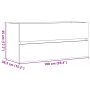 Armario para lavabo madera ingeniería envejecida 100x38,5x45 cm de , Muebles de baño - Ref: Foro24-856252, Precio: 70,14 €, D...