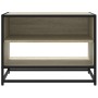 Mueble TV metal y madera ingeniería roble Sonoma 61x40x46 cm de , Muebles TV - Ref: Foro24-848880, Precio: 44,04 €, Descuento: %