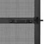 Mosquitera con bisagras para puertas antracita 100x215 cm de vidaXL, Puertas para el hogar - Ref: Foro24-148713, Precio: 41,0...