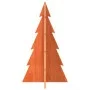 Árbol de Navidad de adorno madera maciza pino marrón cera 80 cm de , Arboles de navidad - Ref: Foro24-858170, Precio: 28,51 €...