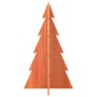 Árbol de Navidad de adorno madera maciza pino marrón cera 80 cm de , Arboles de navidad - Ref: Foro24-858170, Precio: 28,75 €...
