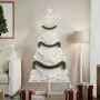 Árbol de Navidad de adorno madera maciza pino blanco 150 cm de , Arboles de navidad - Ref: Foro24-858193, Precio: 36,52 €, De...