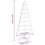 Árbol de Navidad de adorno madera maciza pino blanco 150 cm de , Arboles de navidad - Ref: Foro24-858193, Precio: 36,52 €, De...