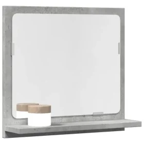 Espejo mueble baño madera ingeniería gris hormigón 40x11x37 cm de , Tocadores de baño - Ref: Foro24-856182, Precio: 25,05 €, ...