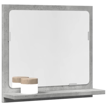 Espejo mueble baño madera ingeniería gris hormigón 40x11x37 cm de , Tocadores de baño - Ref: Foro24-856182, Precio: 25,43 €, ...