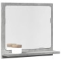 Espejo mueble baño madera ingeniería gris hormigón 40x11x37 cm de , Tocadores de baño - Ref: Foro24-856182, Precio: 25,43 €, ...