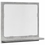 Espejo mueble baño madera ingeniería gris hormigón 40x11x37 cm de , Tocadores de baño - Ref: Foro24-856182, Precio: 25,43 €, ...