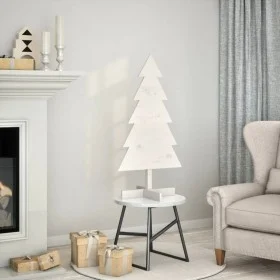 Árbol de Navidad de adorno madera maciza pino blanco 100 cm de , Arboles de navidad - Ref: Foro24-858187, Precio: 22,30 €, De...