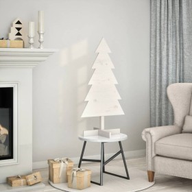 Árbol de Navidad de adorno madera maciza pino blanco 100 cm de , Arboles de navidad - Ref: Foro24-858187, Precio: 22,51 €, De...