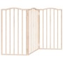 Puerta para perros plegable 3 paneles madera de álamo 150 cm de , Casetas y cercados para perros - Ref: Foro24-352206, Precio...