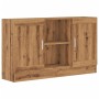 Aparador de madera de ingeniería roble artisan 120x30,5x70 cm de , Aparadores - Ref: Foro24-856163, Precio: 112,06 €, Descuen...