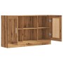 Aparador de madera de ingeniería roble artisan 120x30,5x70 cm de , Aparadores - Ref: Foro24-856163, Precio: 112,06 €, Descuen...
