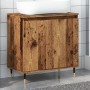 Armario de baño madera de ingeniería envejecida 58x33x60 cm de , Muebles de baño - Ref: Foro24-857214, Precio: 53,19 €, Descu...